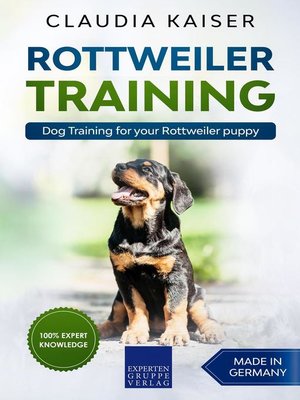 cover image of Rottweiler Training--Dog Training for your Rottweiler puppy